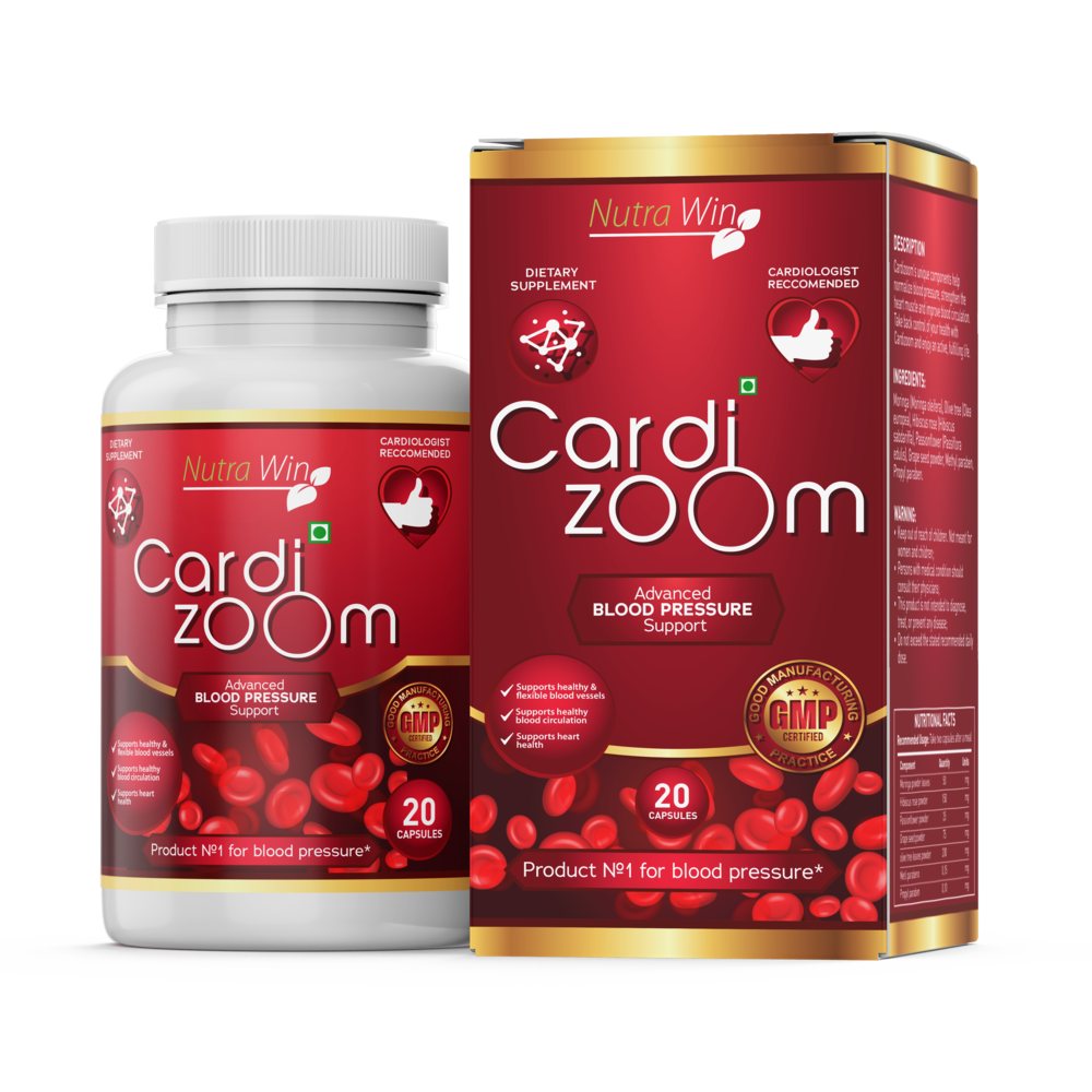 Cardizoom - Natural heart health and blood pressure supplement